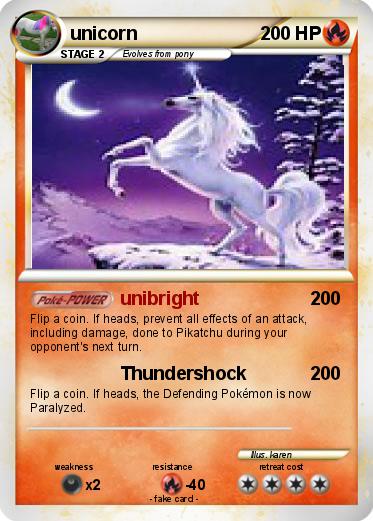 Pokemon unicorn
