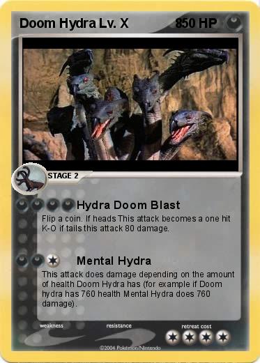 Pokemon Doom Hydra Lv. X             8