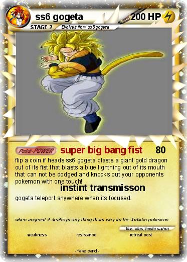 Pokemon ss6 gogeta