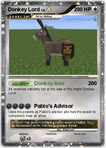 Pokemon Donkey Lord