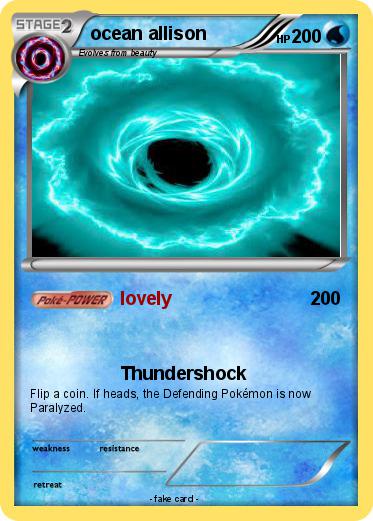 Pokemon ocean allison