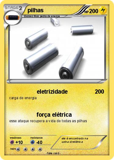 Pokemon pilhas