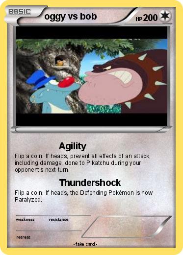 Pokemon oggy vs bob