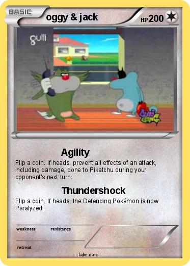 Pokemon oggy & jack