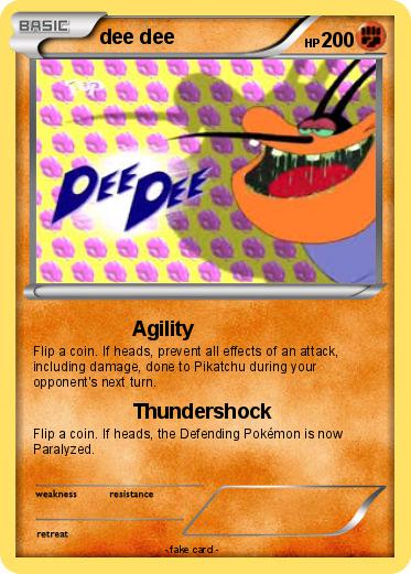 Pokemon dee dee