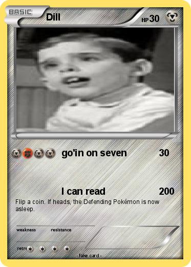 Pokemon Dill