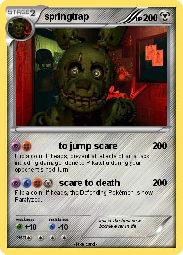 Pokemon springtrap