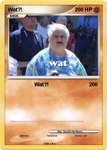 Pokemon Wat?!