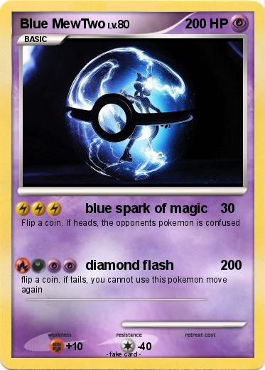 Pokemon Blue MewTwo