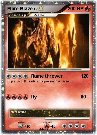 Pokemon Flare Blaze