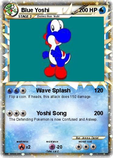 Pokemon Blue Yoshi