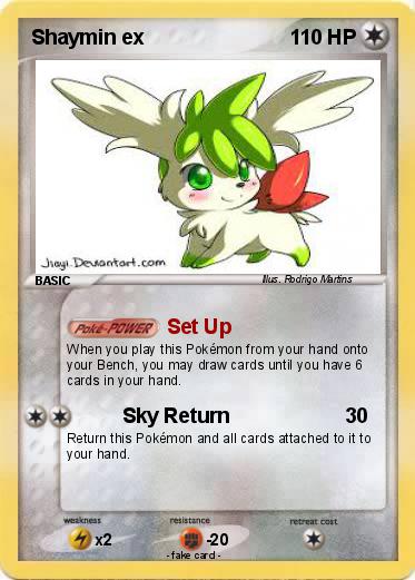 Pokemon Shaymin ex 84