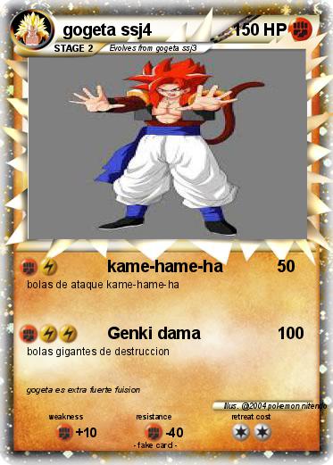 Pokemon gogeta ssj4 Pokemon gogeta ssj4