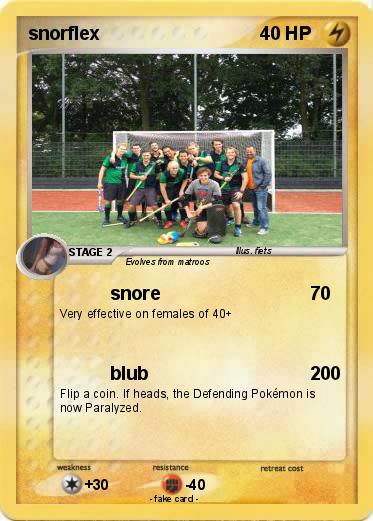 Pokemon snorflex