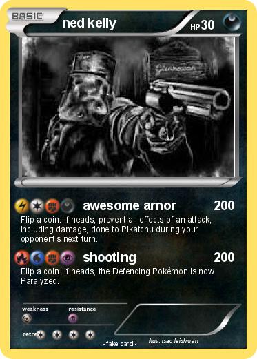 Pokemon ned kelly