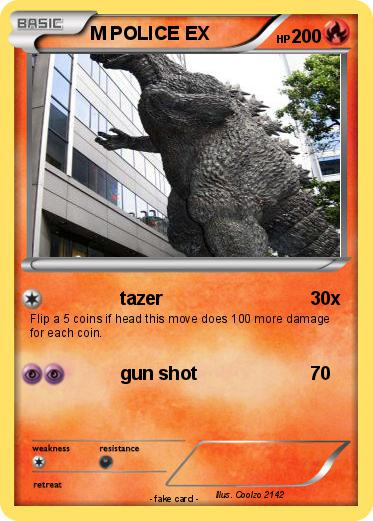 Pokemon M POLICE EX