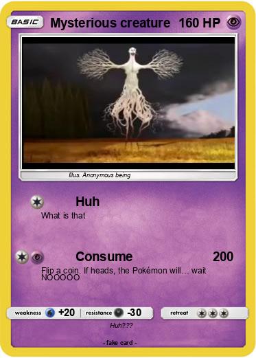 Pokemon Mysterious creature