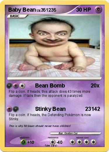 Pokemon Baby Bean