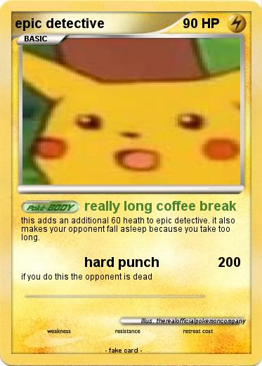 Pokemon epic detective