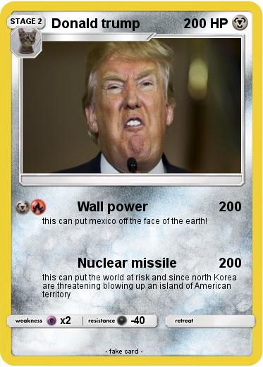 Pokemon Donald trump