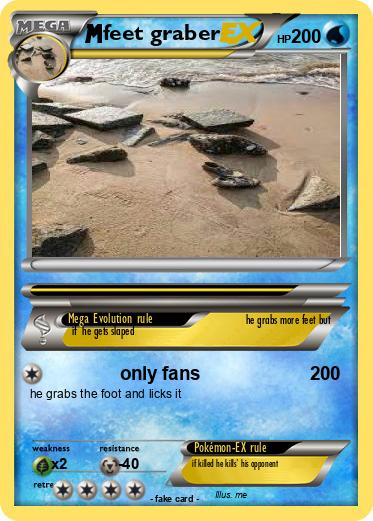 Pokemon feet graber