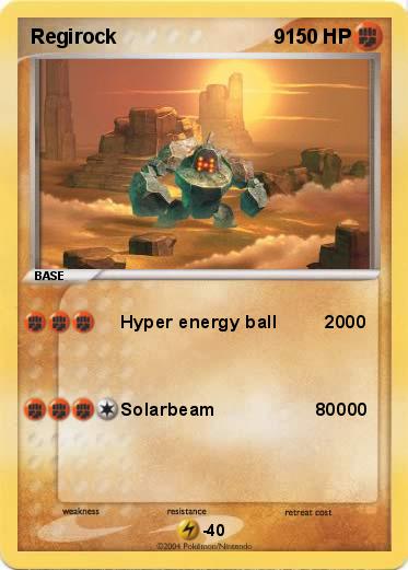 Pokemon Regirock                            9