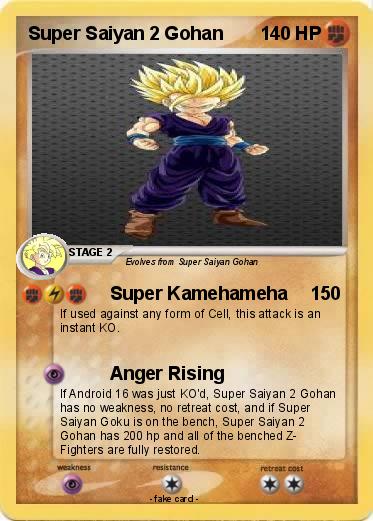 Pokemon Super Saiyan 2 Gohan
