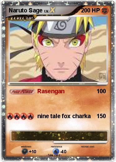 Pokemon Naruto Sage