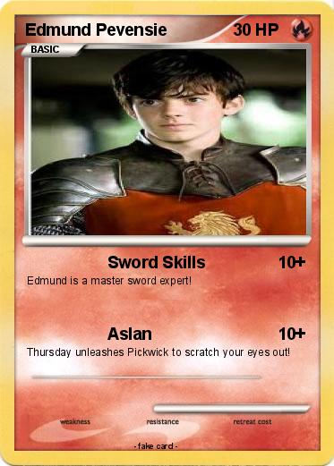 Pokemon Edmund Pevensie