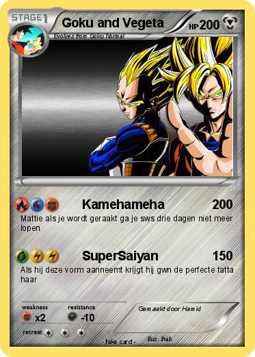 Pokemon Goku and Vegeta