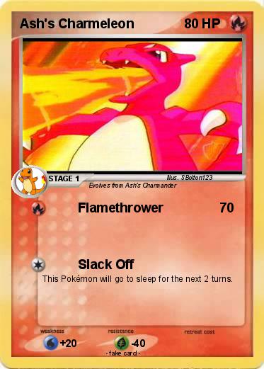 Pokemon Ash's Charmeleon