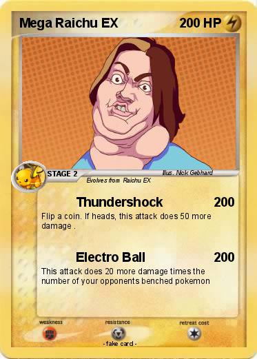 Pokemon Mega Raichu EX