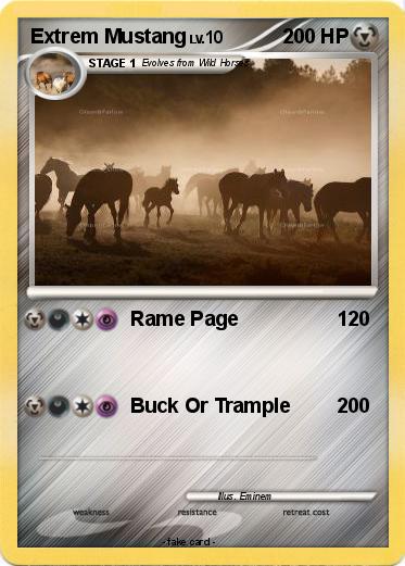 Pokemon Extrem Mustang