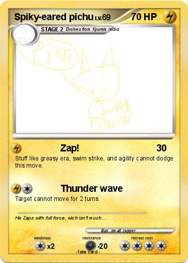 Pokemon Spiky-eared pichu