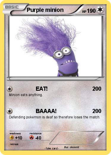 Pokemon Purple minion