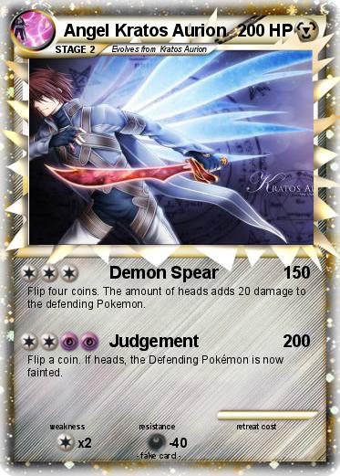 Pokemon Angel Kratos Aurion