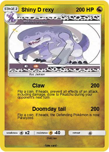 Pokemon Shiny D rexy