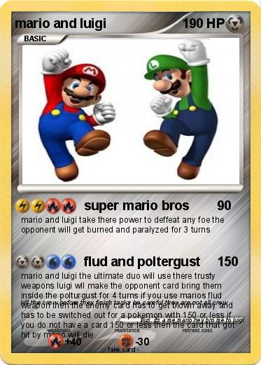 Pokemon mario and luigi