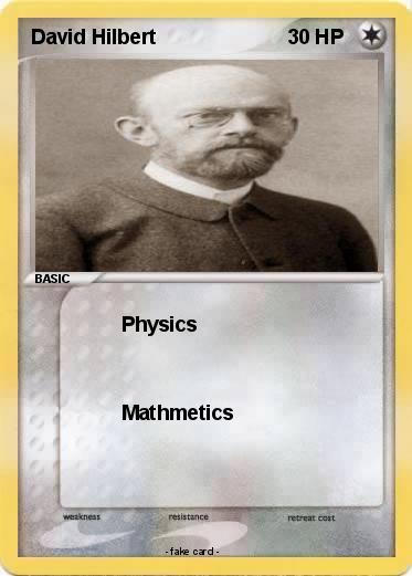 Pokemon David Hilbert