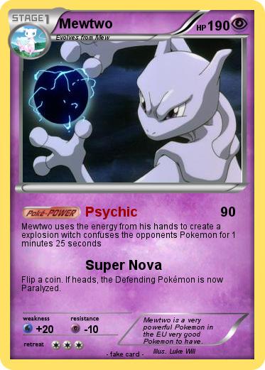 Pokemon Mewtwo