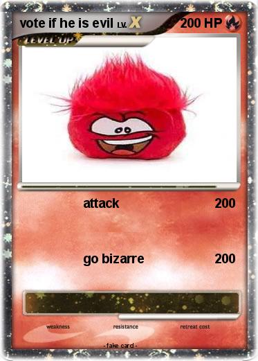 Pokemon vote if he is evil