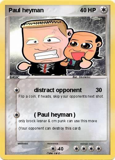 Pokemon Paul heyman