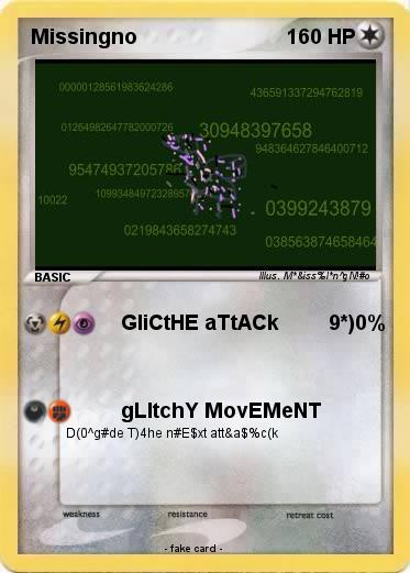 Pokemon Missingno