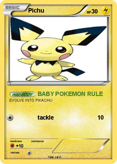 Pokemon Pichu