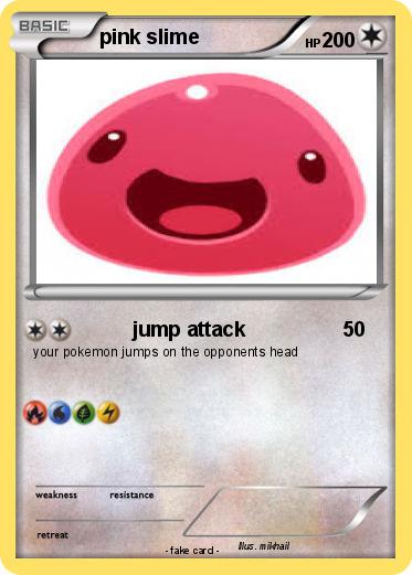 Pokemon pink slime