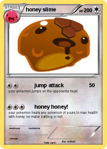 Pokemon honey slime