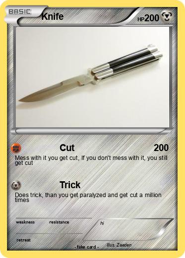 Pokemon Knife
