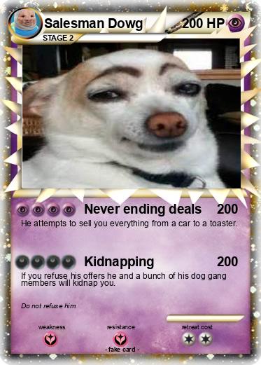 Pokemon Salesman Dowg