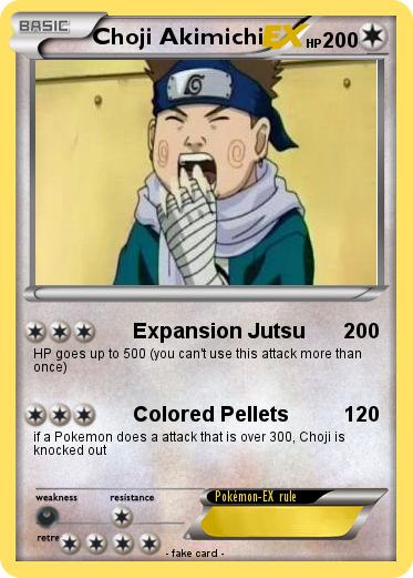 Pokemon Choji Akimichi