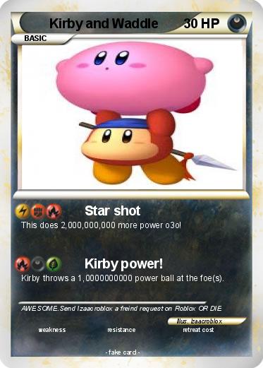 Pokemon Kirby and Waddle